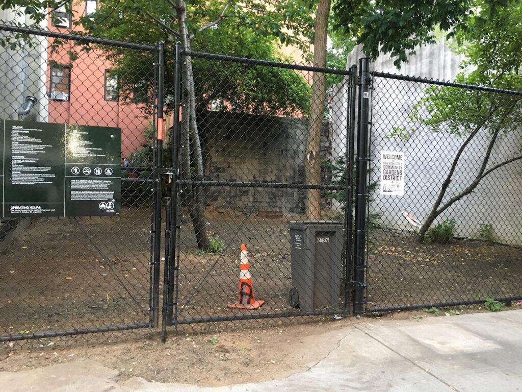 Debris removed, ground leveled